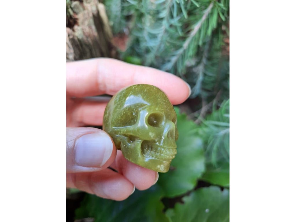 Skull Jade realistik 3,5cm