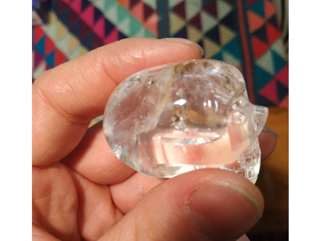 Kristall Schädel 4,5cm