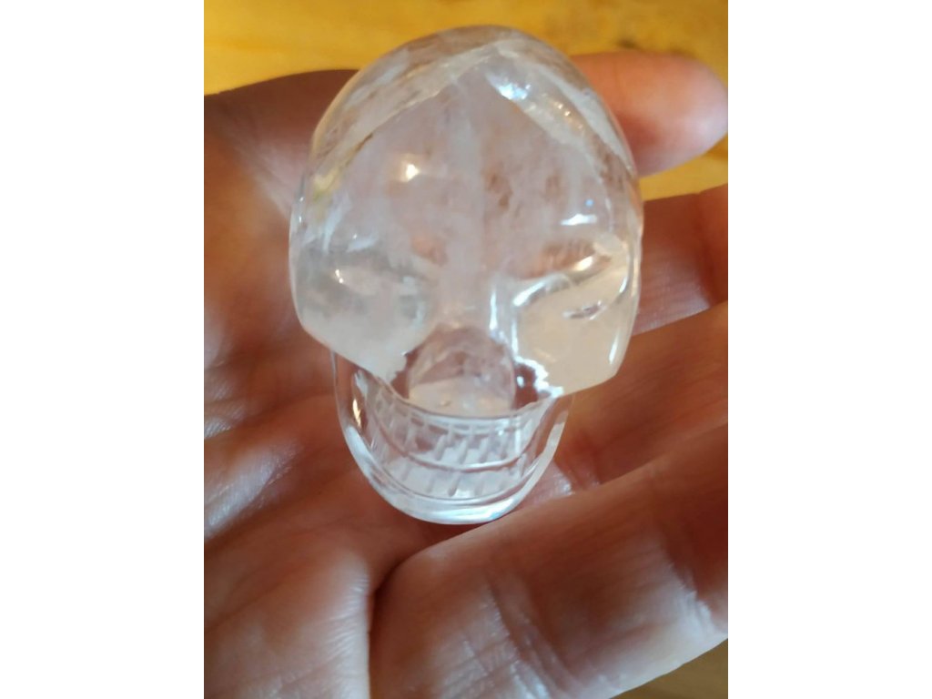 Kristall Schädel 4,5cm
