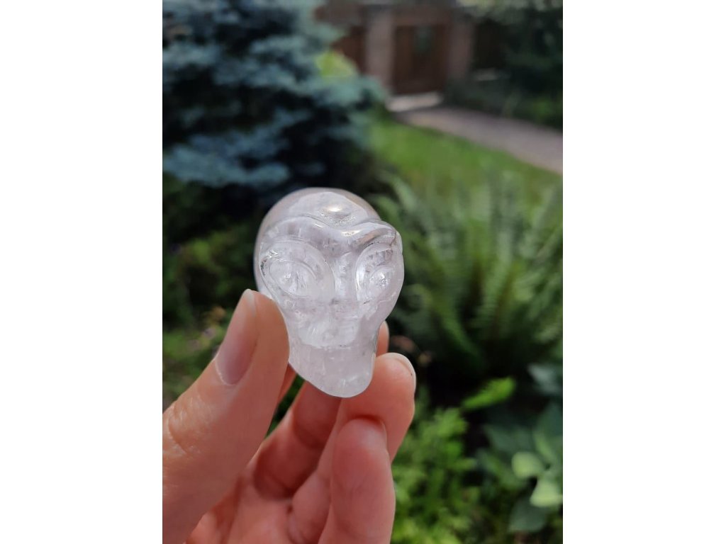 Skull Crystal ET/UFO 4,5cm