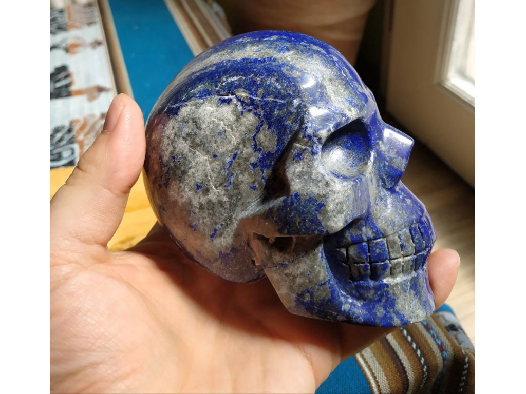 Schädel Lapis Lazuli 9cm