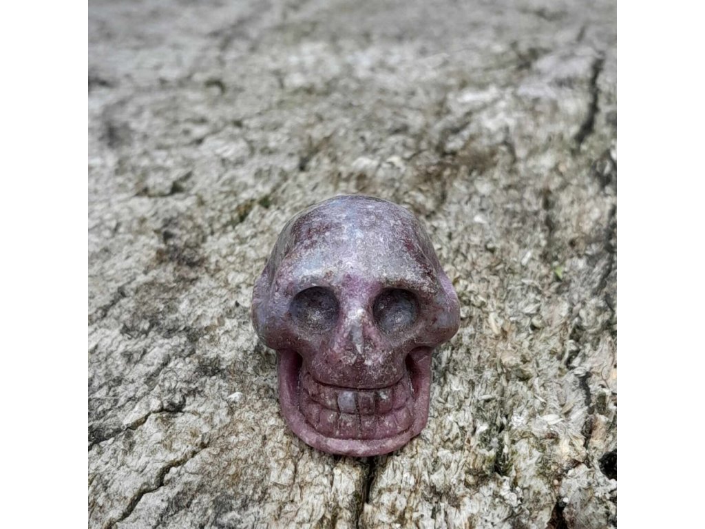 Skull Ruby with Kyanite/Disthen 2,8cm 