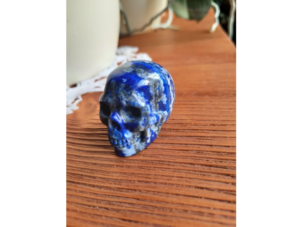 Schädel Realistisch Lapis Lazuli 3,5cm,Extra