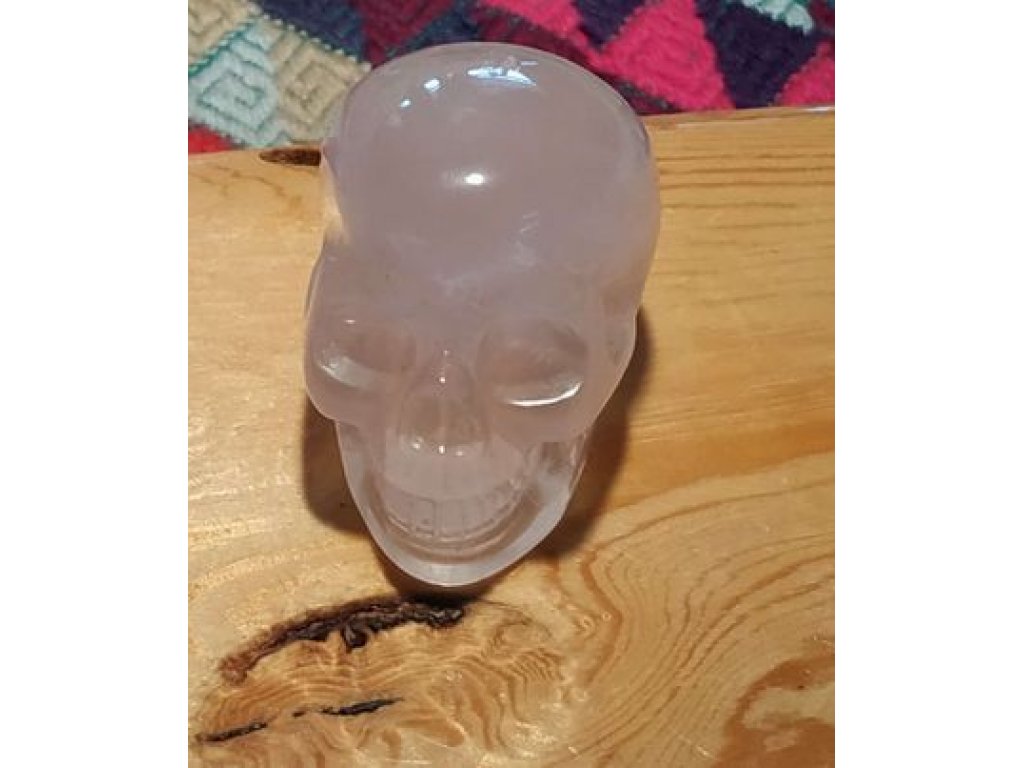 Skull Rosequartz Realistik 4,5cm