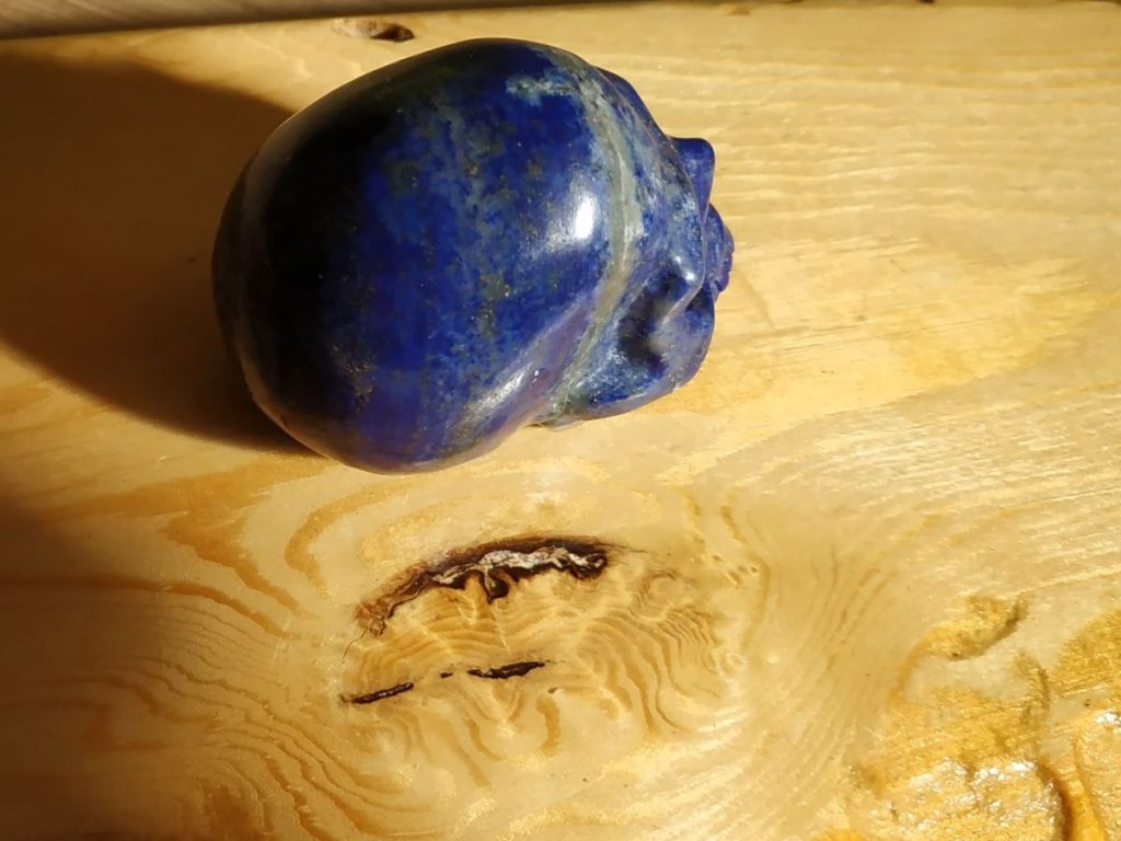 Lebka  Lapis Lazuli 5cm