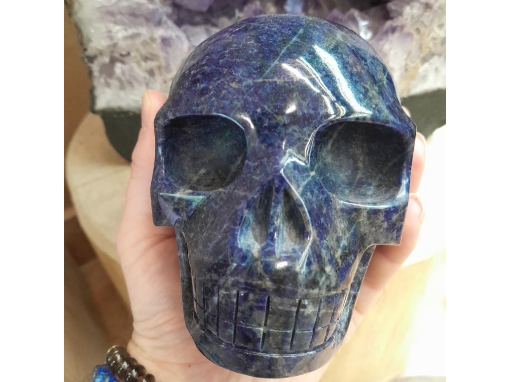Lebka Sodalite Extra 10cm-AKCE