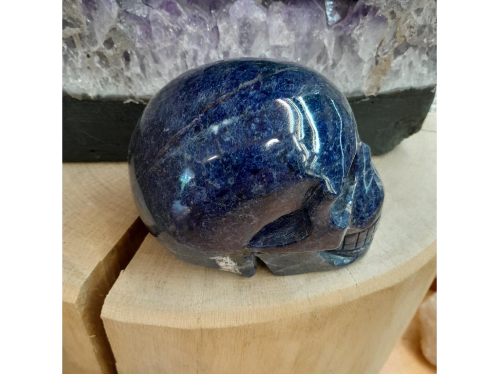 Lebka Sodalite Extra 10cm-AKCE