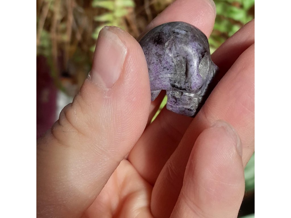 Lebka Sugilite Vzácny 2,5cm mini