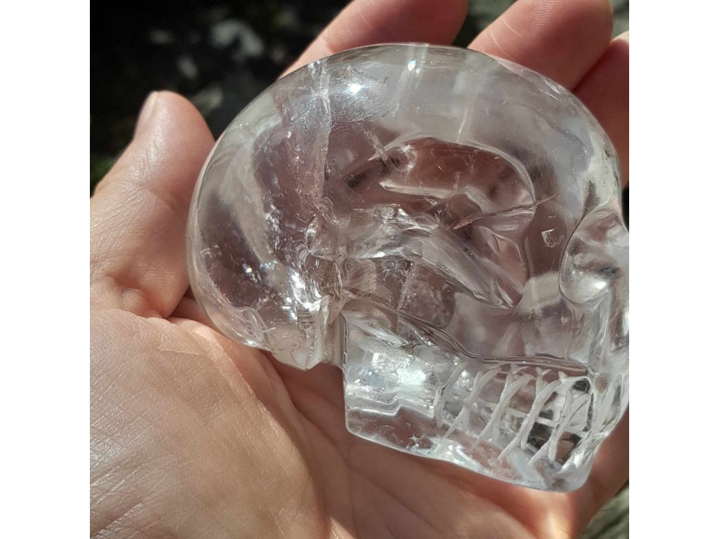 Lemursky crystal skull 7cm speciál