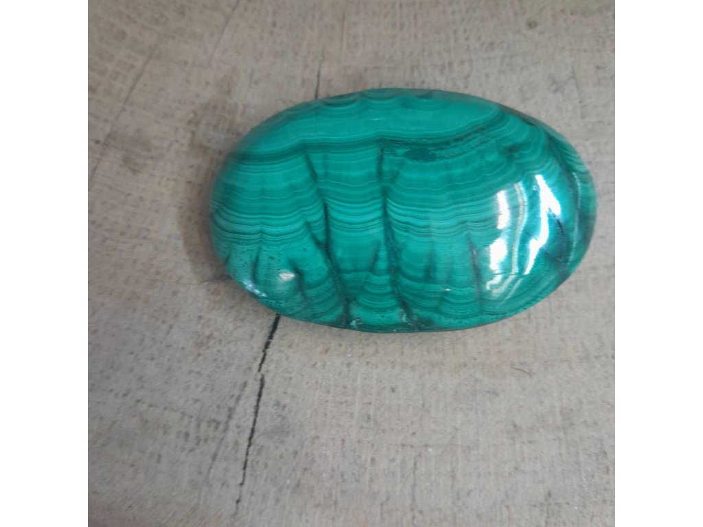 Malachite soap stone 4,5cm