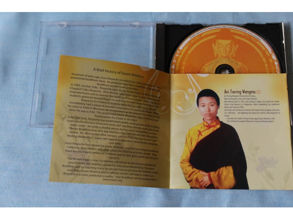 Medicine Tree - Ani Tsering Wangmo cd audio mantra -Medicine Buddha 5 stk