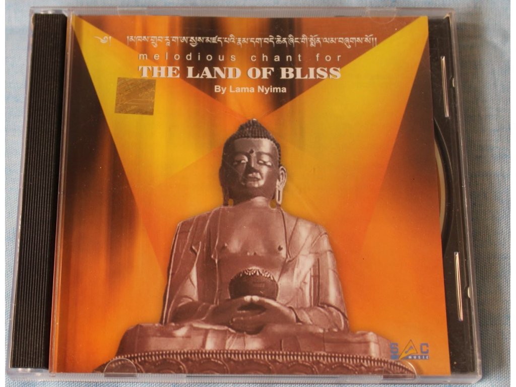 Melodious Chant of the Land of Bliss s Lama Sherab Dordže - CD -Buddha Amitabha 5 KS