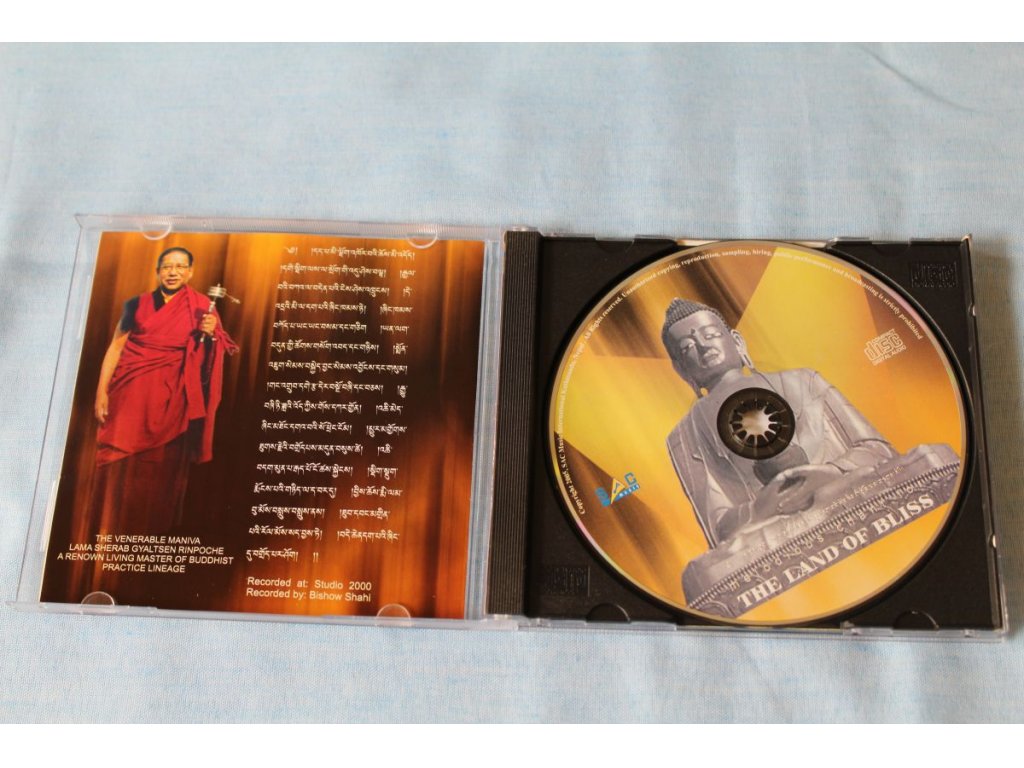Melodious Chant of the Land of Bliss s Lama Sherab Dordže - CD -Buddha Amitabha 5 KS