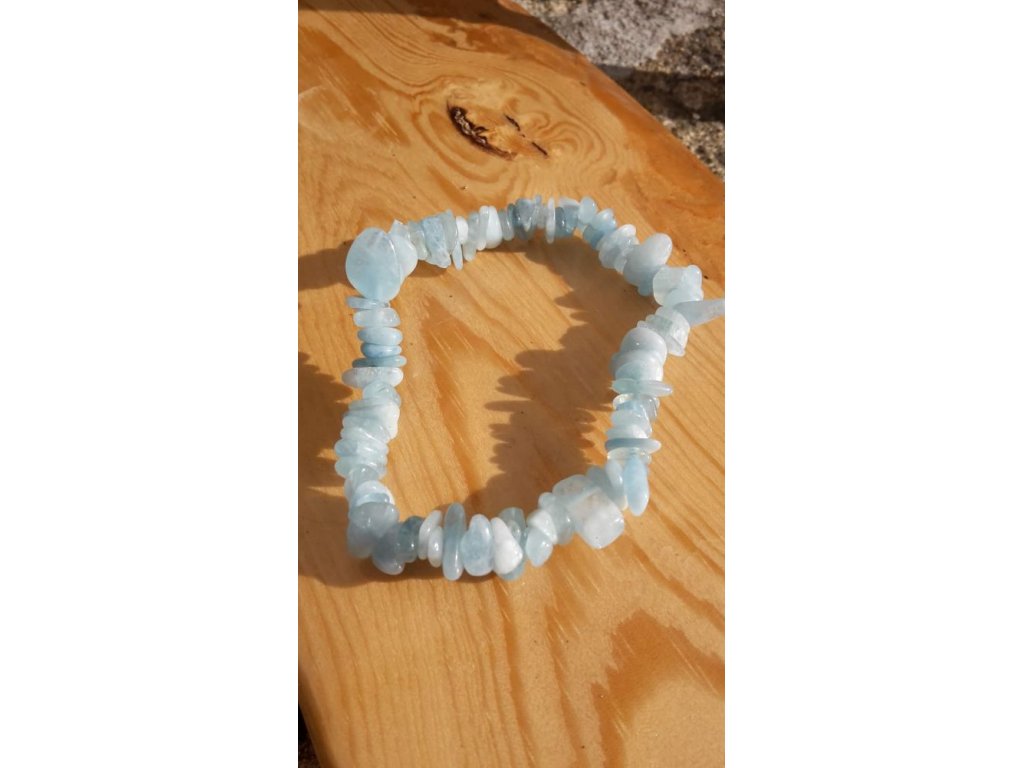  Aquamarine chip stone,bangle bigger stones extra