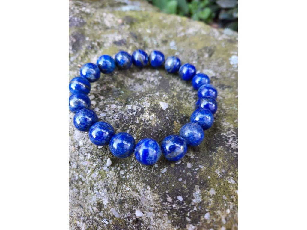 Náramek -Lapis lazuli  12mm