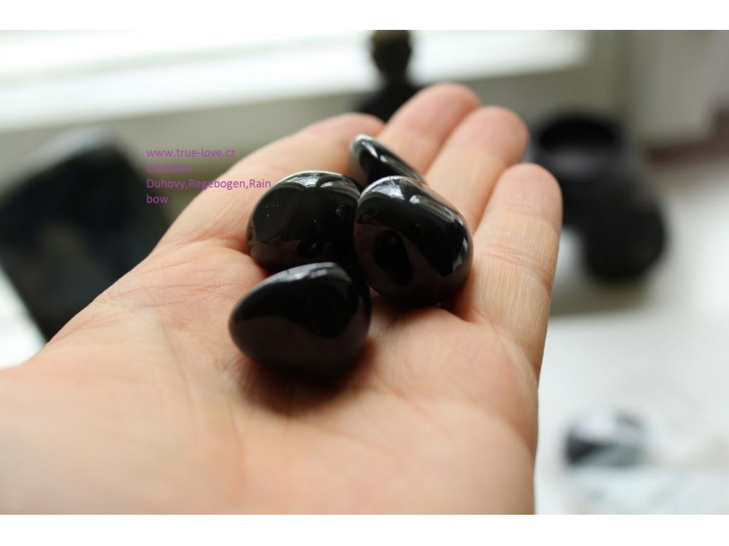 Obsidian silber kleiner 2cm