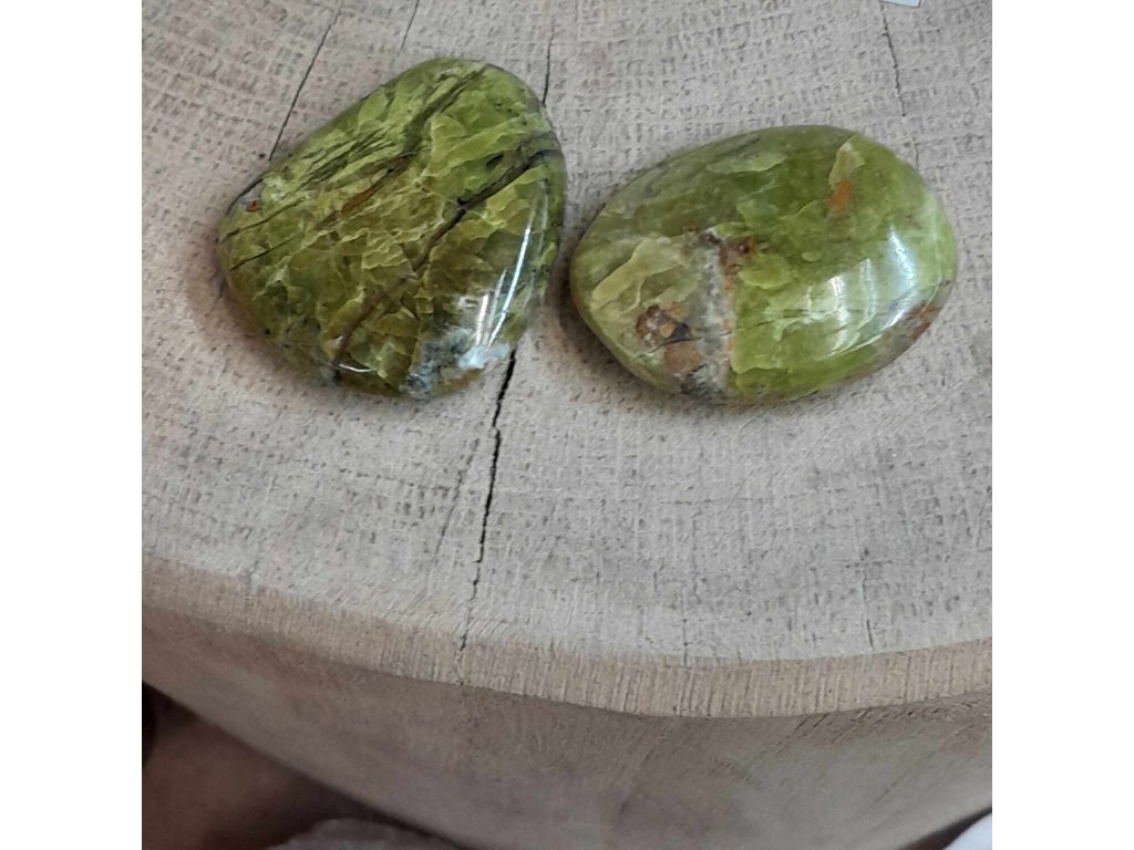 Green Opal Pistacchio flat 4cm 