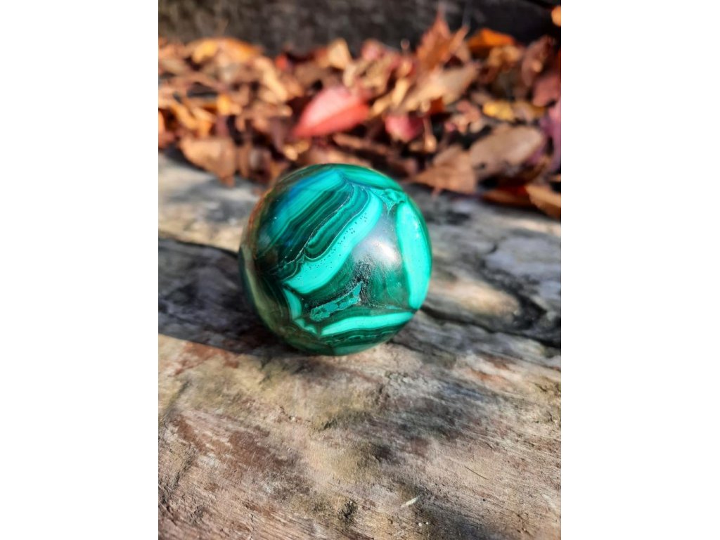 Malachite Ball/sphere big one  8-8,4cm
