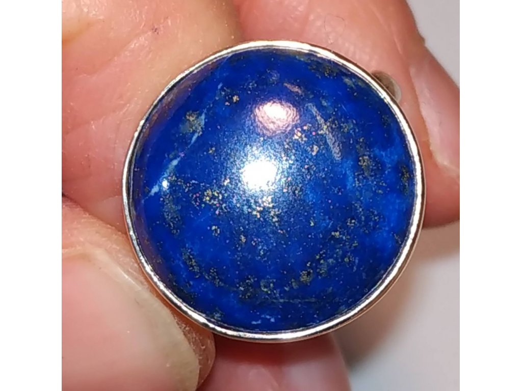 Ring Silber  lapis lazuli 2,5cm
