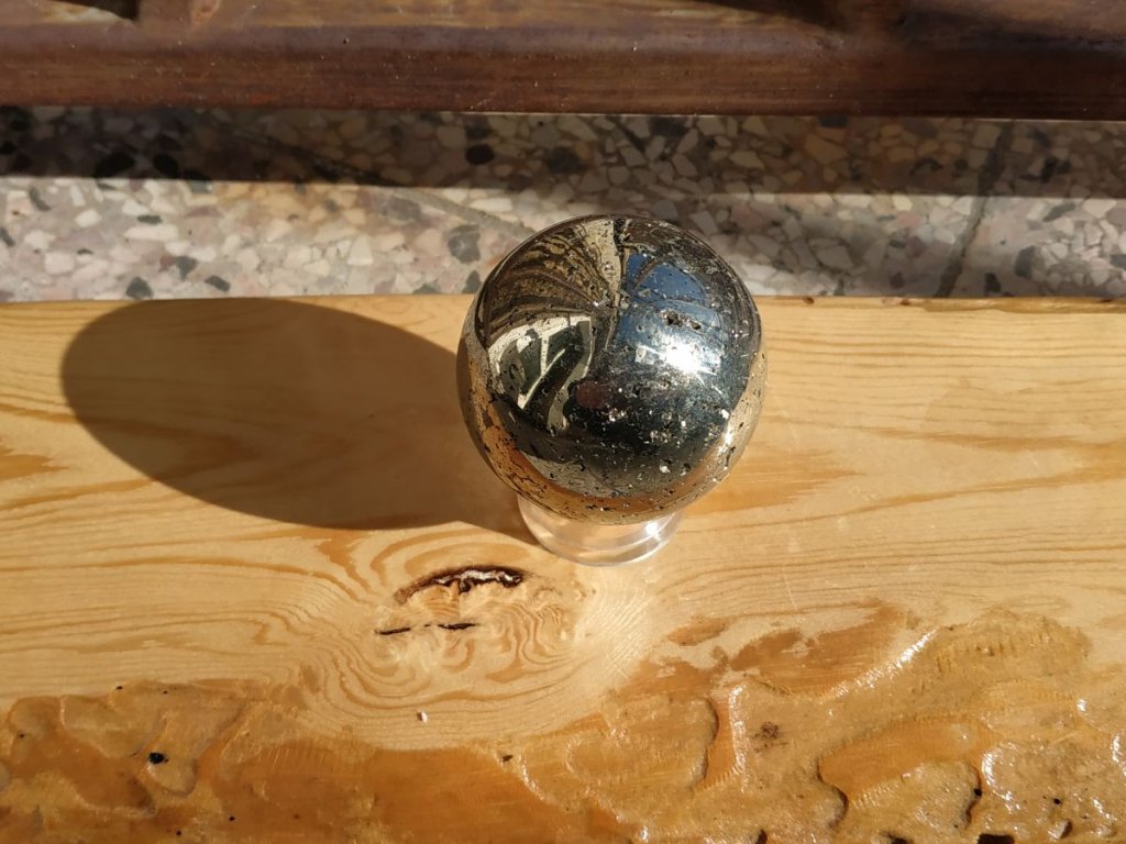 Pyrite Sphere 5cm