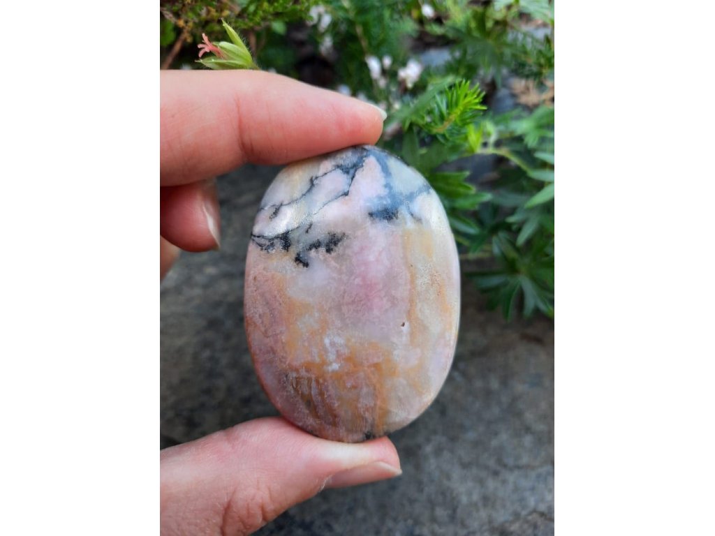 Rhodonite extra soap stone 5,5cm