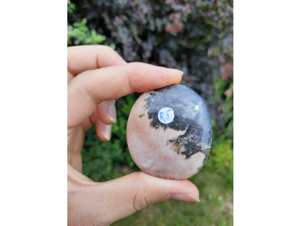 Rhodonite extra Soap stone 5,5cm