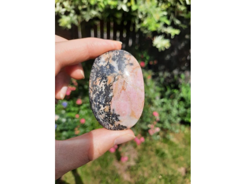Rhodonite extra Soap stone 5,5cm