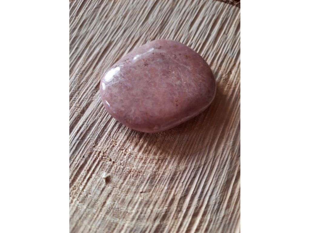 Rhodonite Plochy/Soap stone/Handschmeilscherstein 4cm