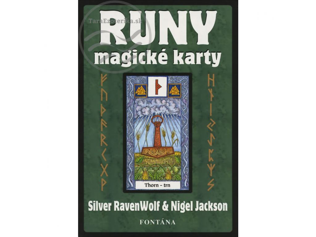 Runy magické karty -Silver Ravenwolf, Nigel Jackson