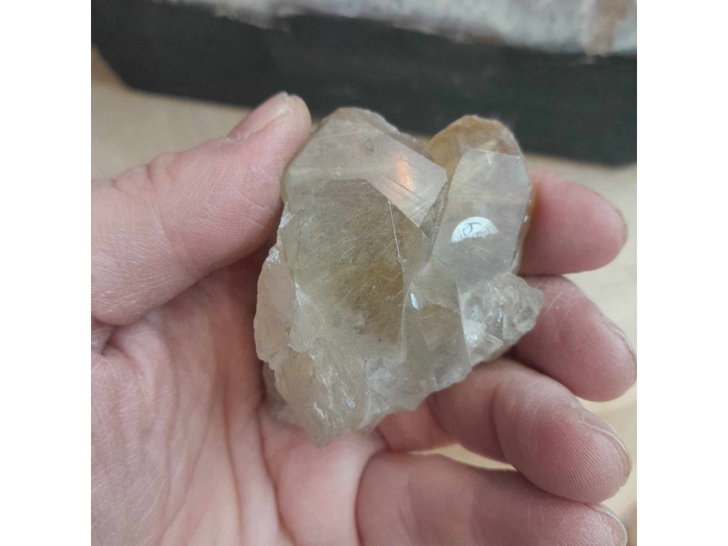 Rutil Quartz druze 