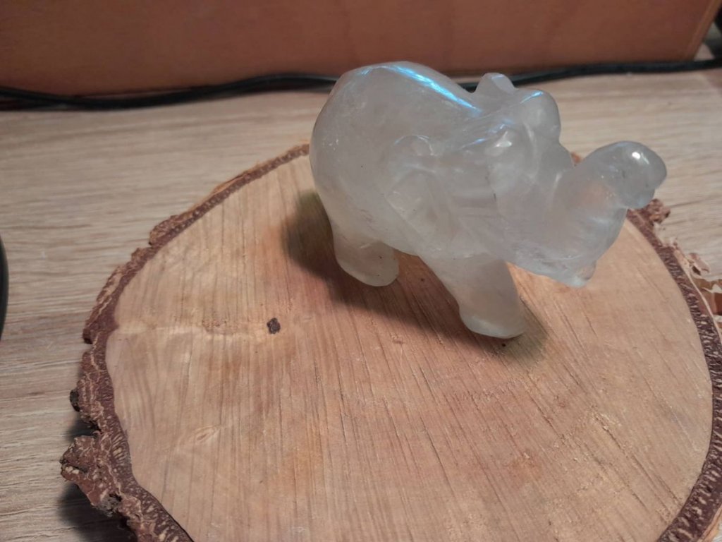 Bergkristall Elephant 6,5cm