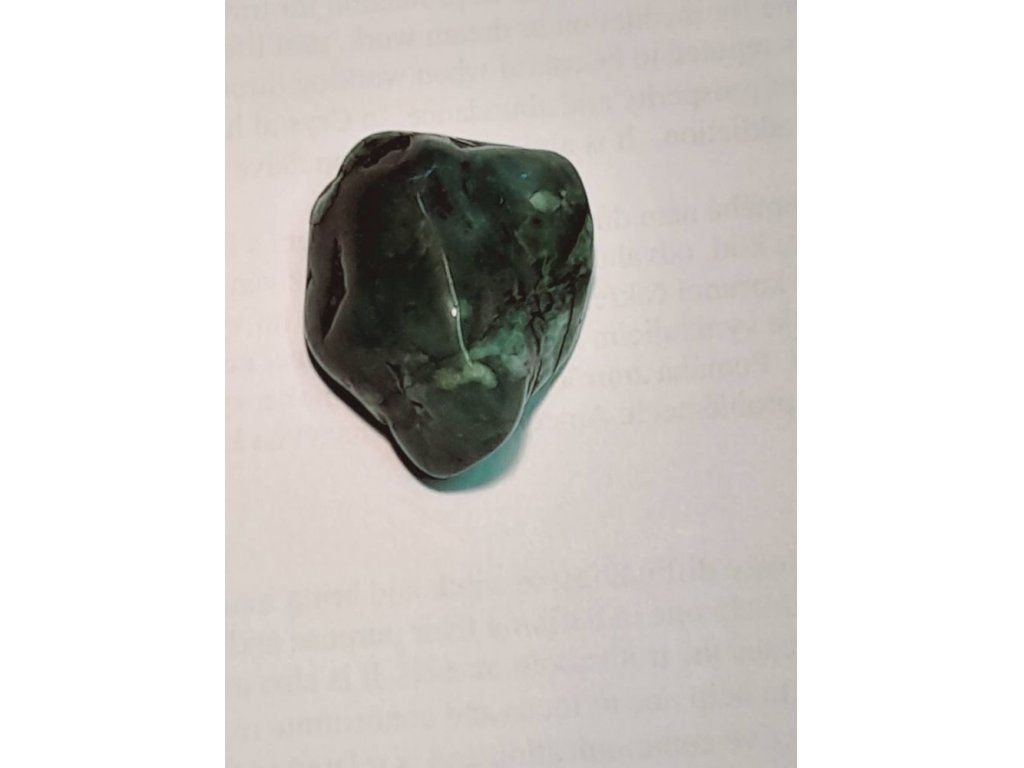 Smaragd/Emerald Tromlované/Tumble 4/4,5cm