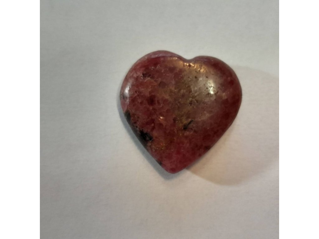 Srdce/Heart/Herz Rhodonite 3 cm extra