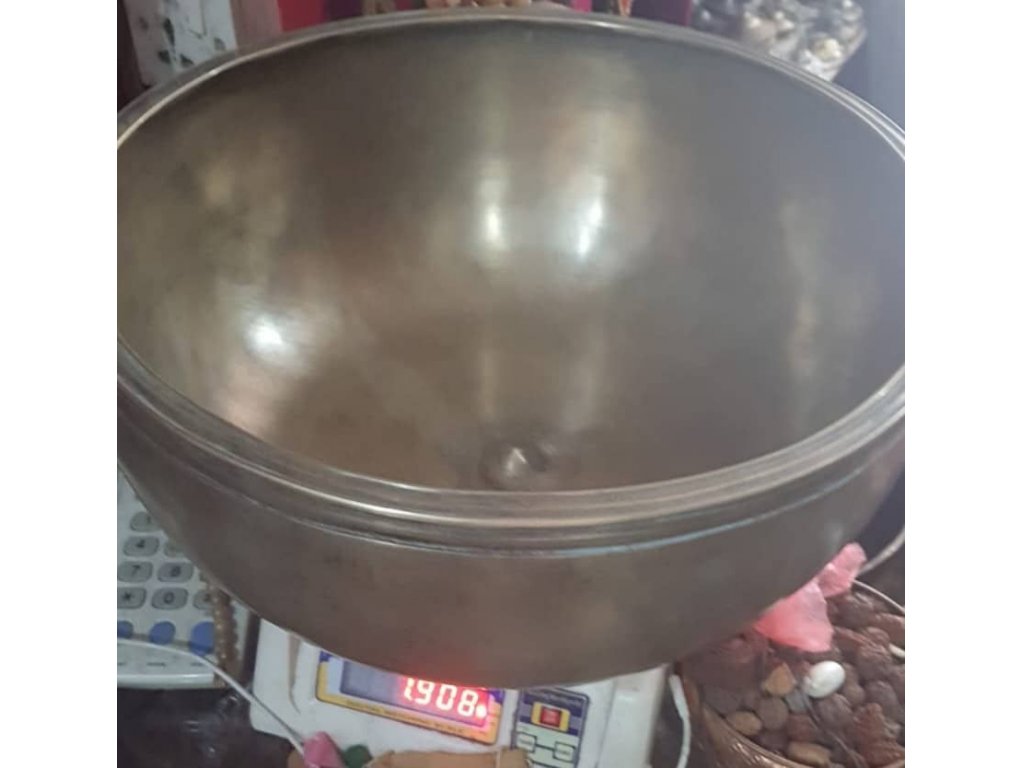 Old  Shiva Lingam Singing bowl big one Special 30-35cm