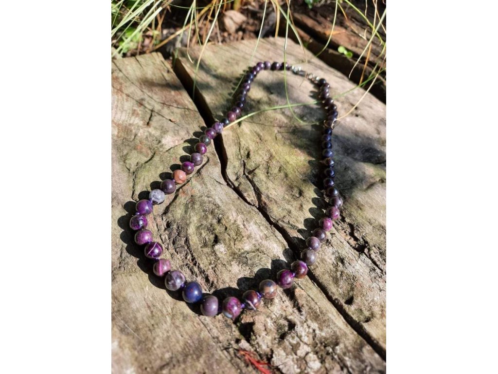 Sugilite Necklace 8mm