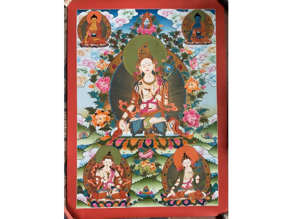 Thangka malovány Tara Mandala/Painting 70cm