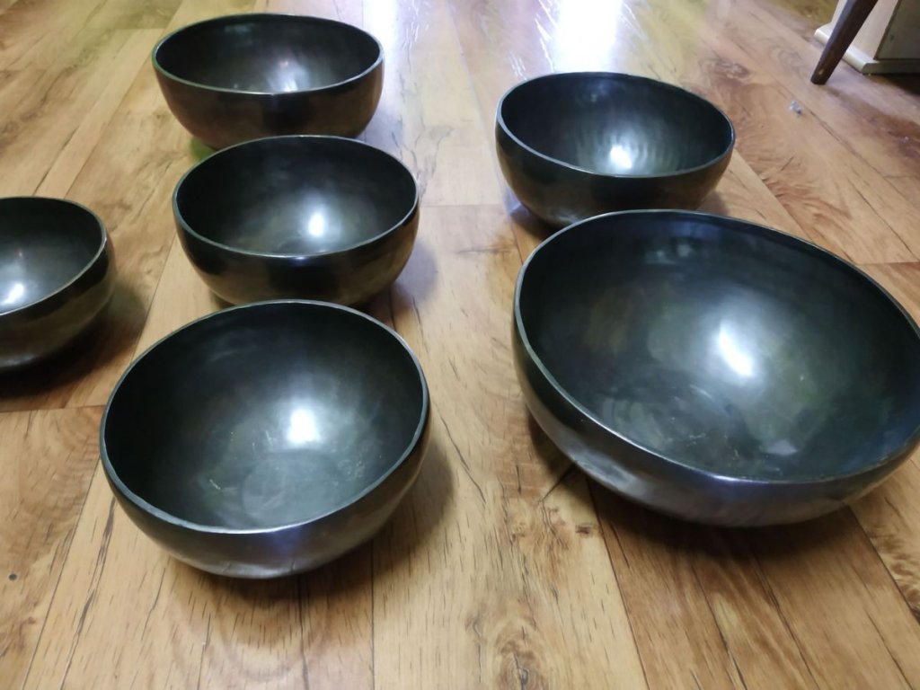 Tibetsky misa /Singing bowl/Klangschalen čakra 22cm