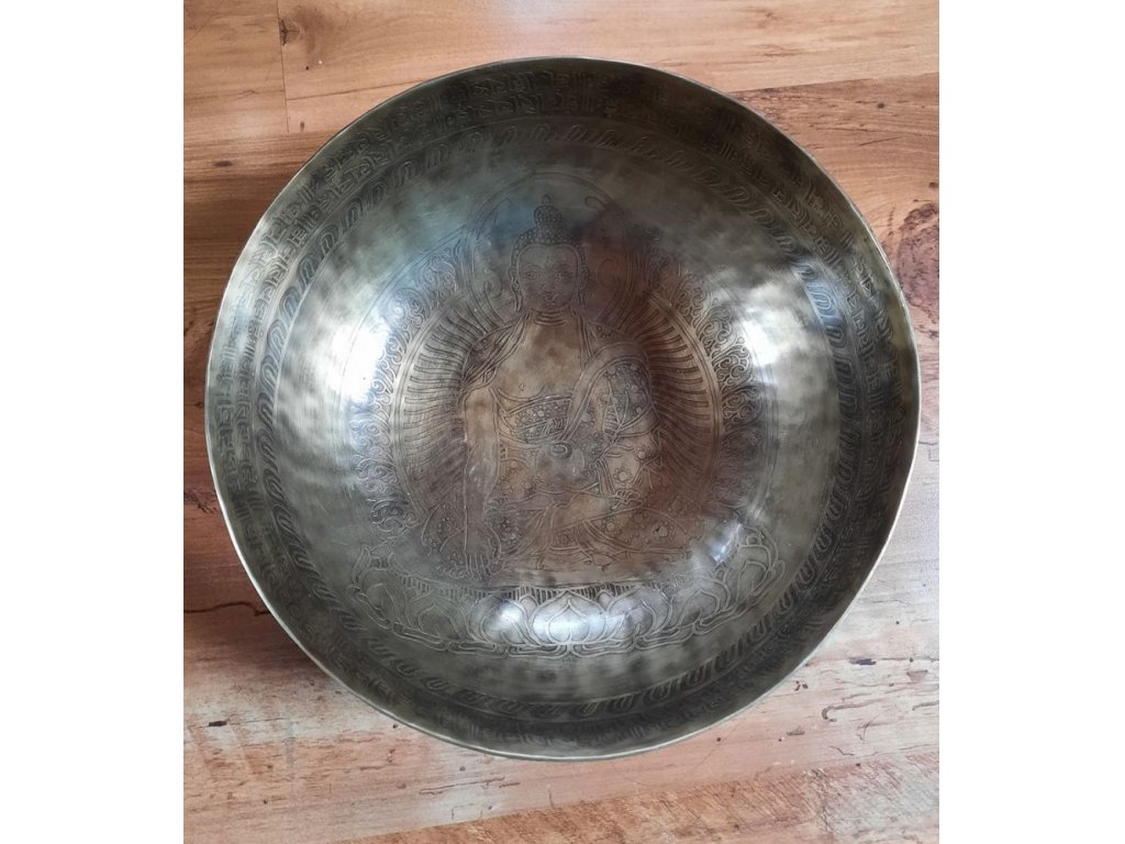 Tibetsky Misa/Singing Bowl/Klangschalen Velka/Big one 29cm Buddha