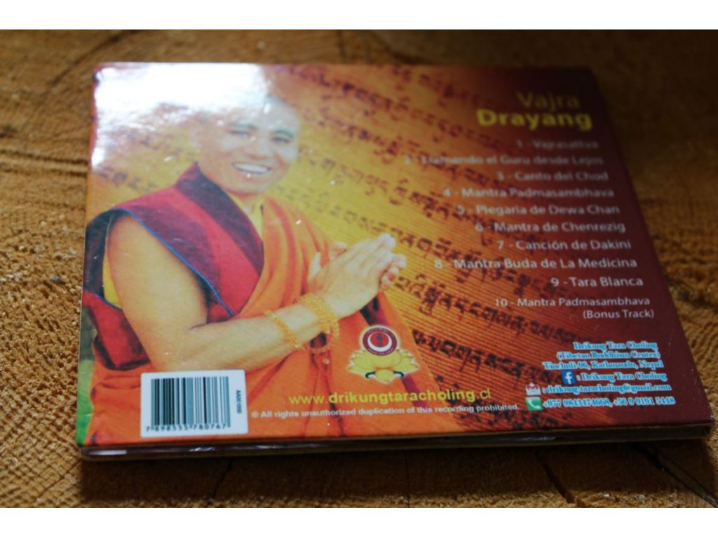 Vajra Drayang Tibetsky Buddismu Mantra