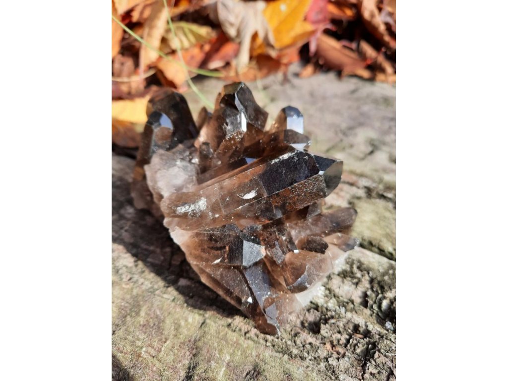 Smokey quartz cluster 9cm