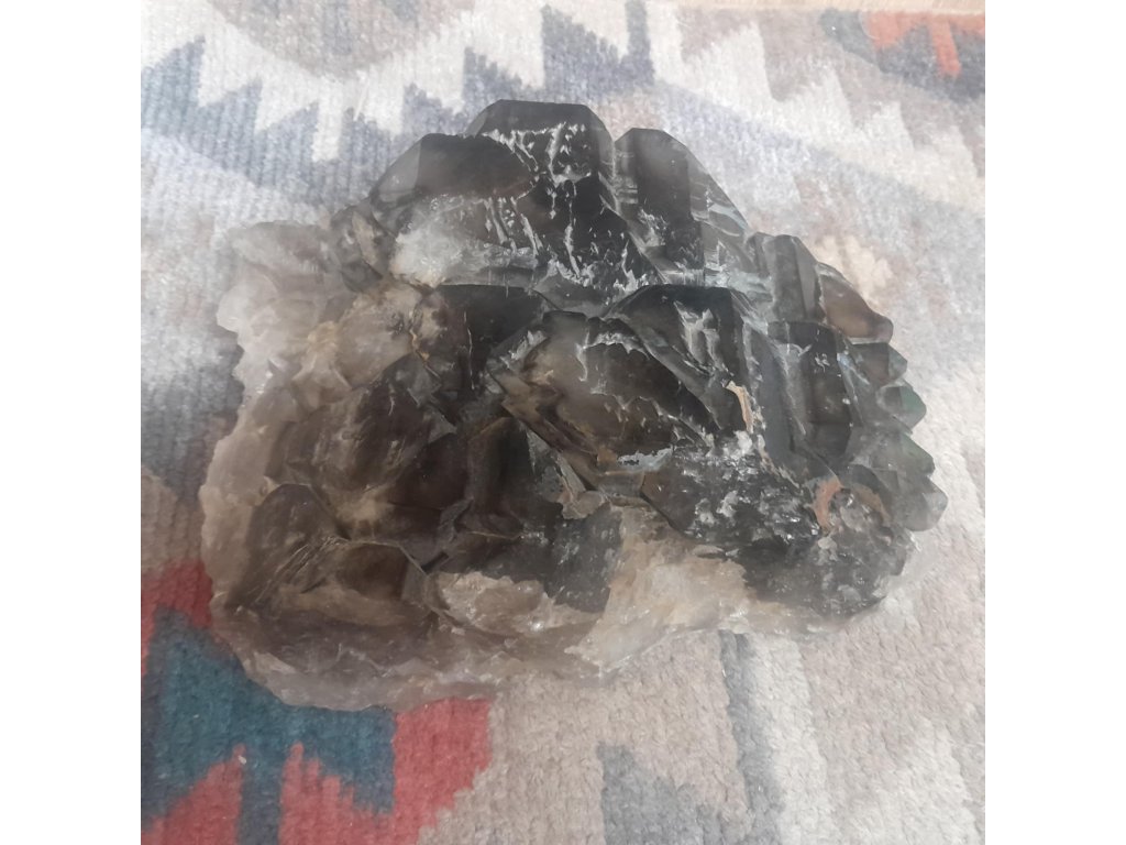 Zahněda křistál Elestial Extra Velky 30 cm