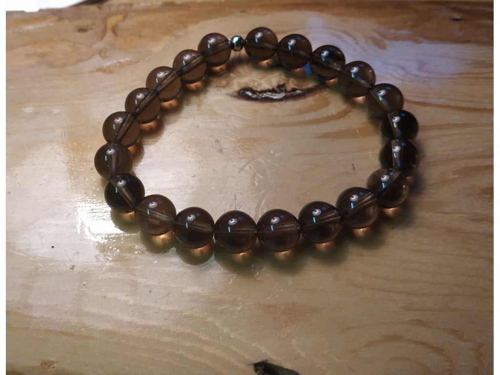 Zahněda Křistál Náramek 4mm