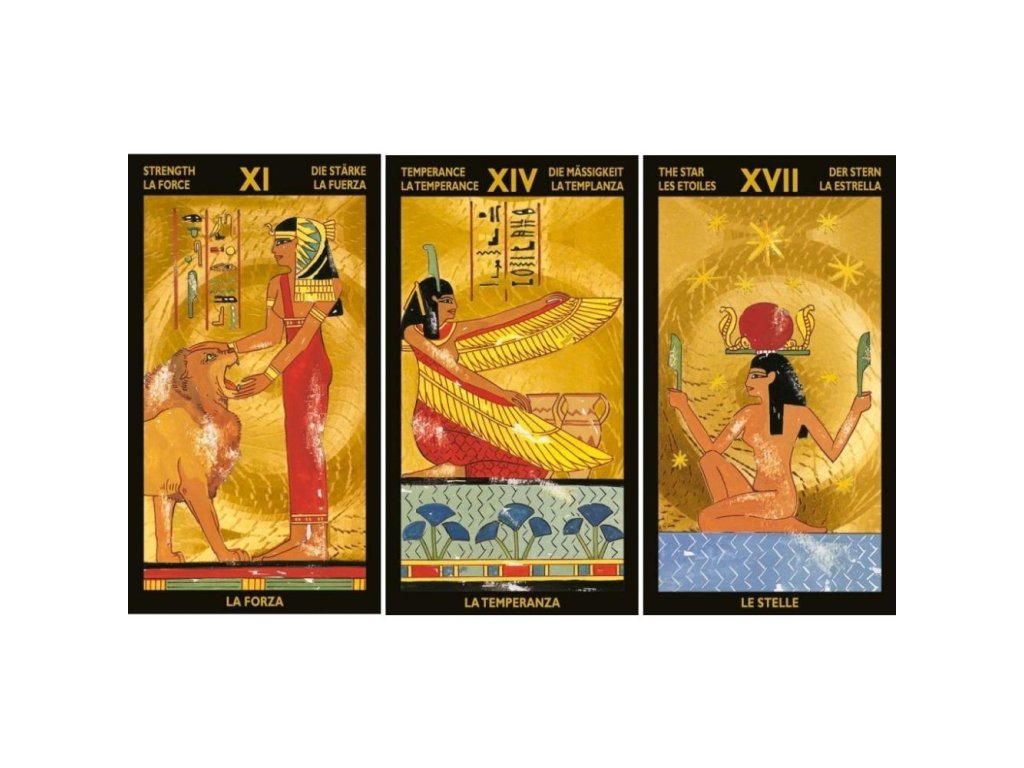 Zlatý Tarot Nefertari