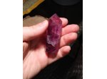 Fluorite Duhovy,Rainbow Spitze,velky,big one,Fialovy,Purple,6.5cm