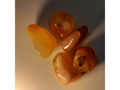 Achát Sardonyx Oranžovy/Orange 3cm