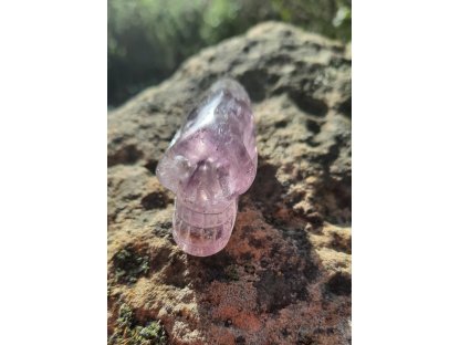 Amethyst with Smokey quartz special Annunaki 5,5cm