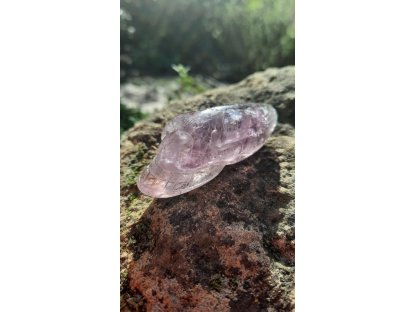 Amethyst mit Rauchquartz speziell Annunaki 5,5cm