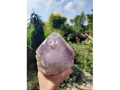 Amethyst spitze Point polished extra 14cm