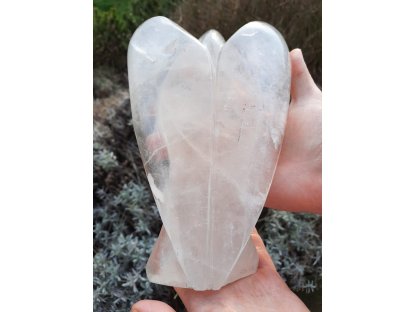 Anděle/Angel/Engel Křistál/Crystal/Bergkristall extra velky 22cm