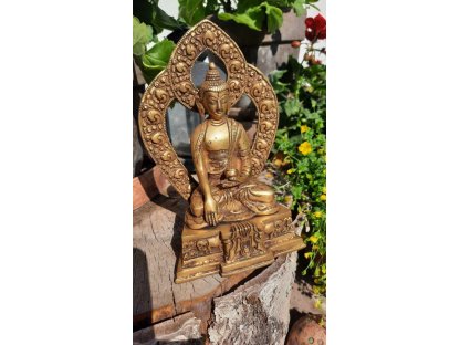 Buddha socha/statue 20cm 2